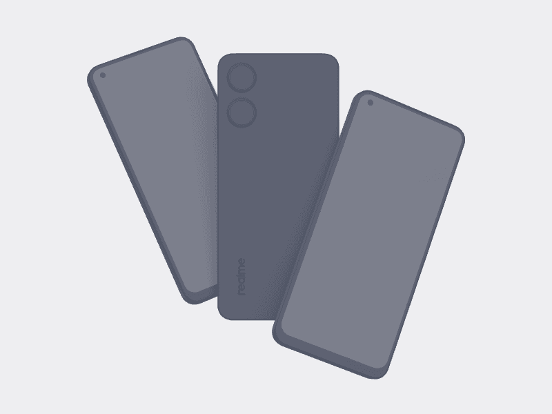 Realme 10 online mockup