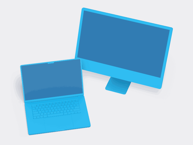 Apple Set online mockup