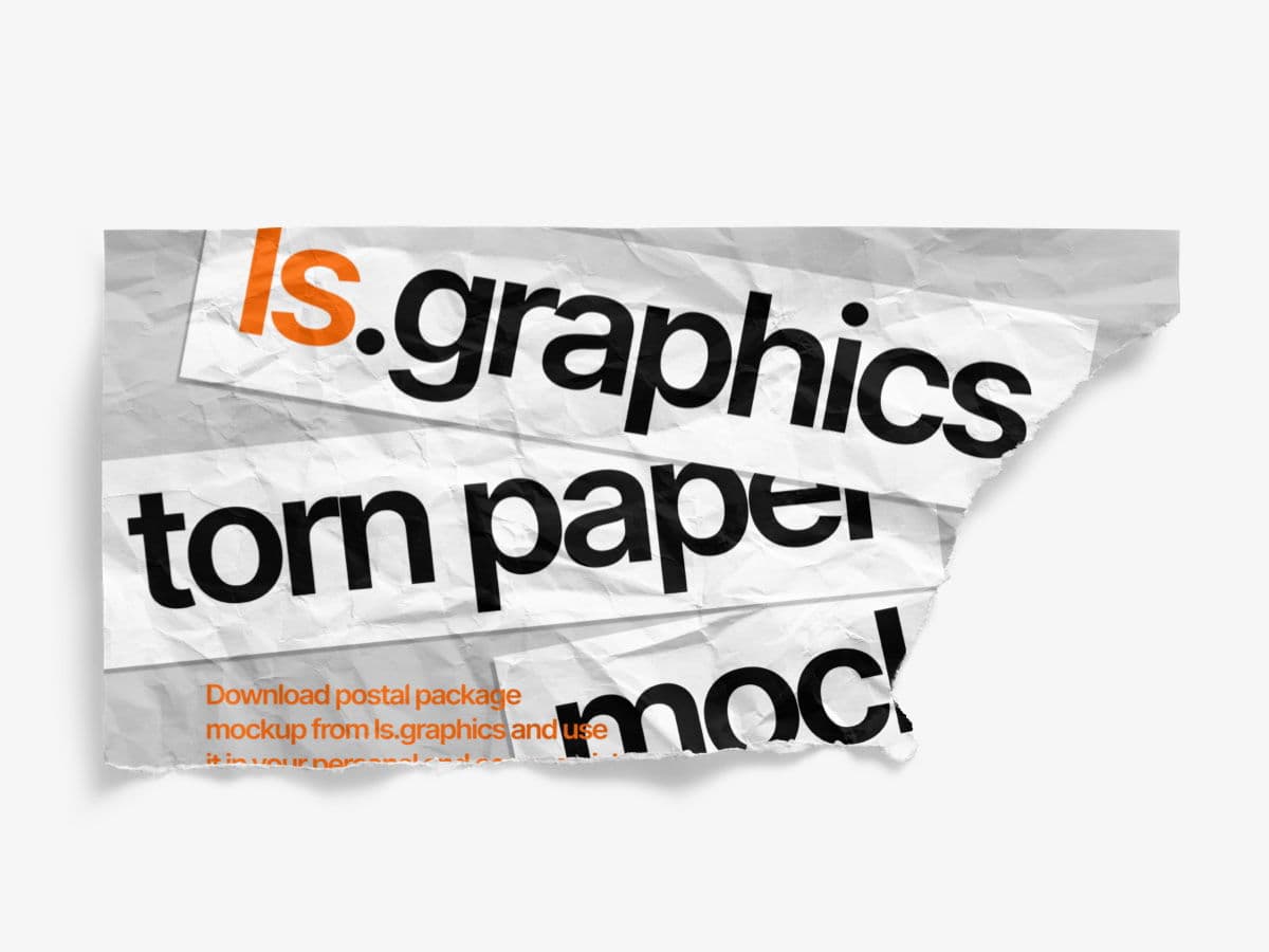 Torn Posters online mockup