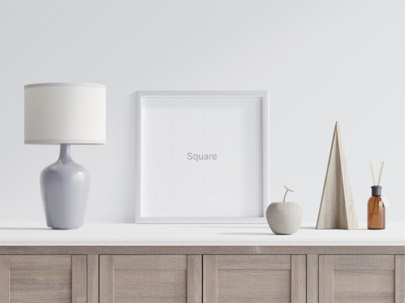 Frames online mockup