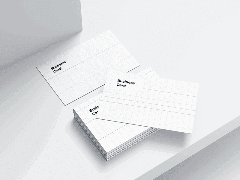 Business Cards online mockup