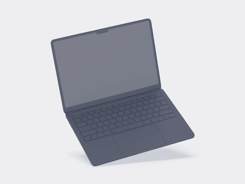 MacBook Air (2022) online mockup