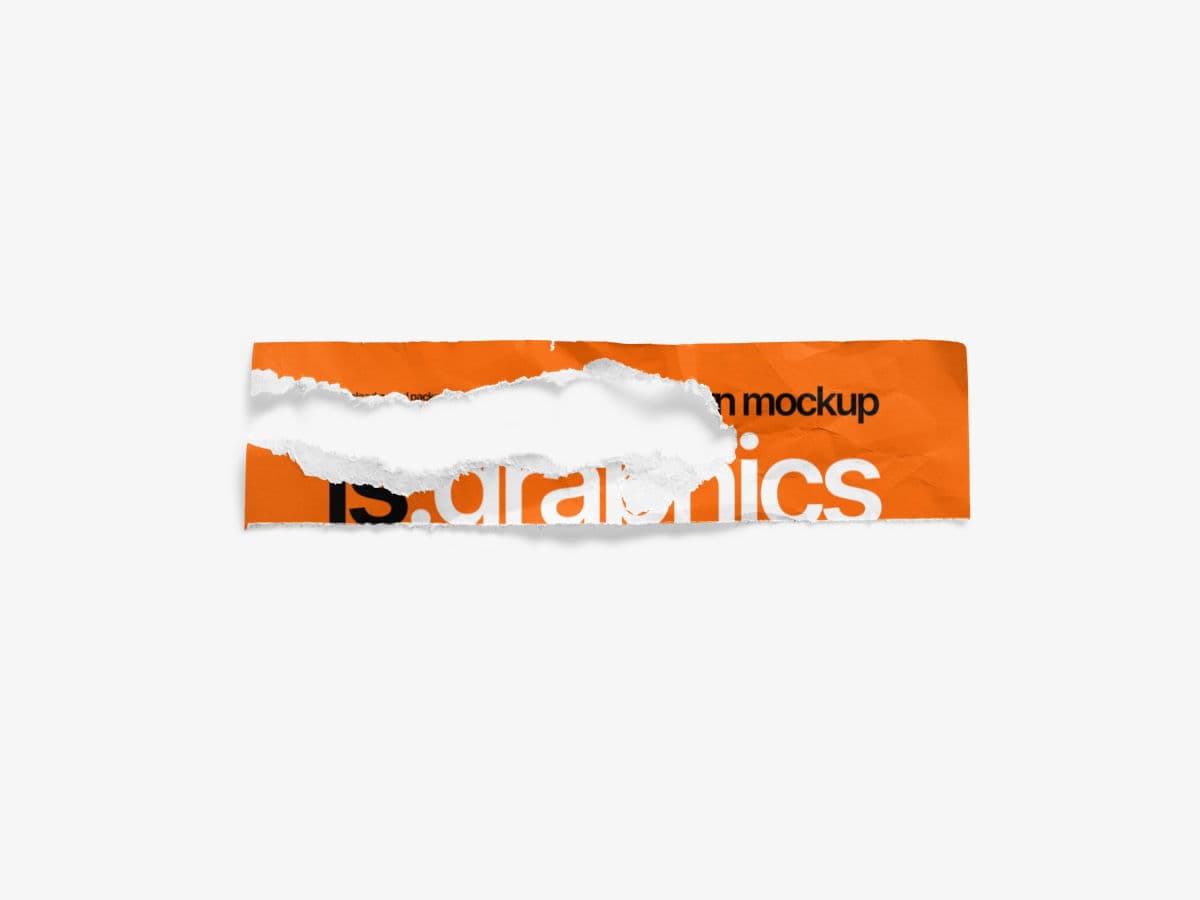 Torn Posters online mockup