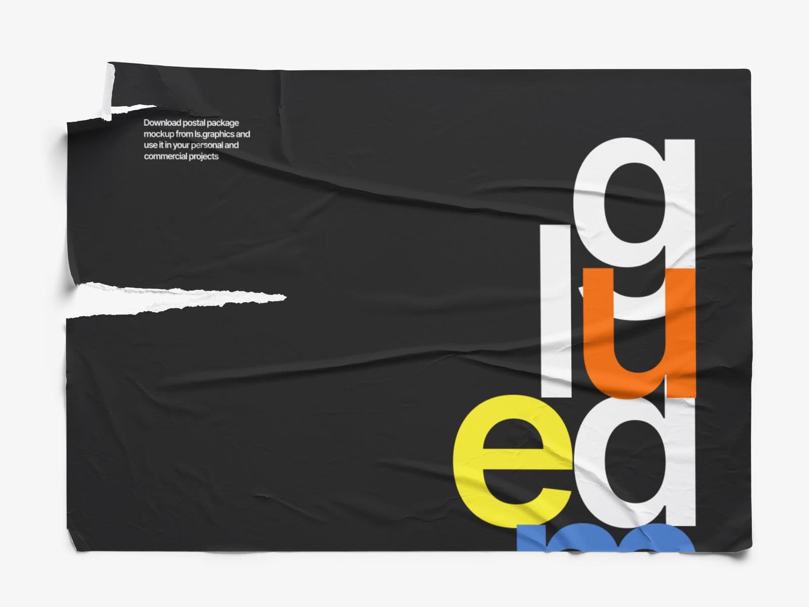 Glued Posters Glossy online mockup