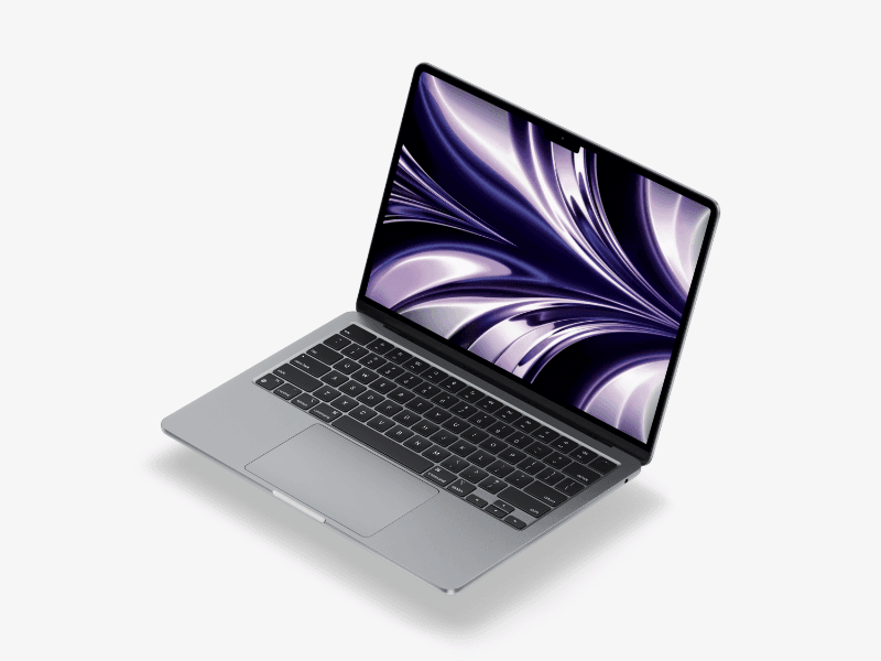 MacBook Air (2022) online mockup