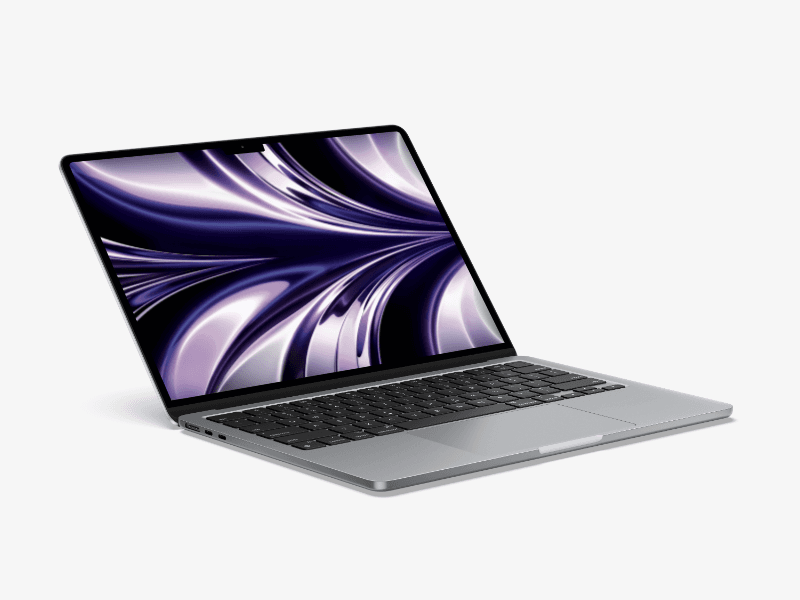 MacBook Air (2022) online mockup