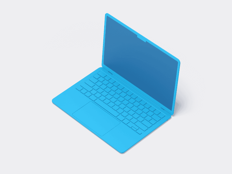 MacBook Air (2022) online mockup