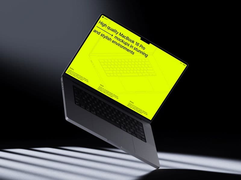 MacBook #01 online mockup