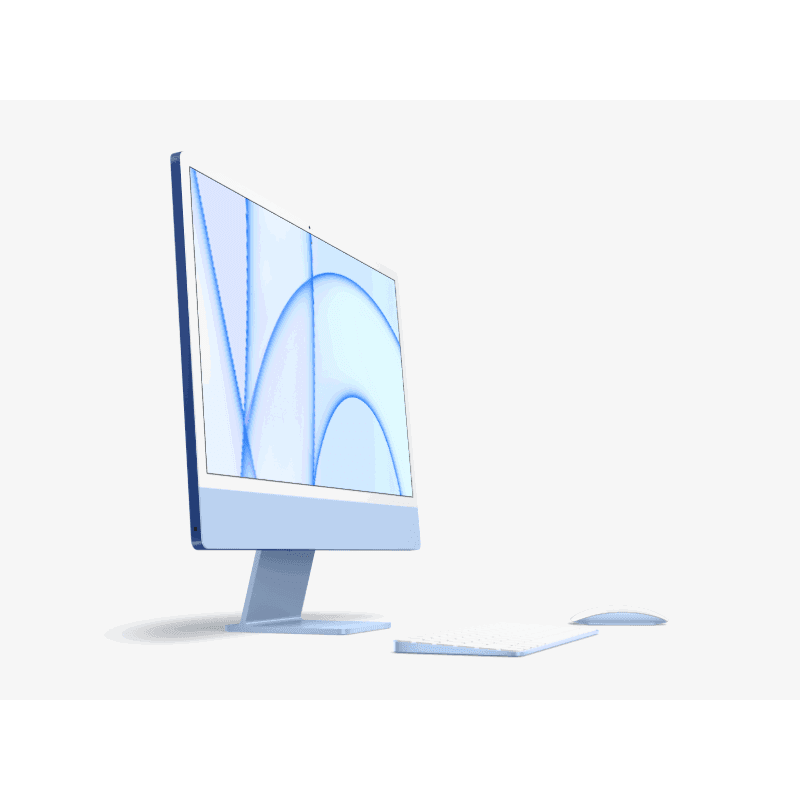 iMac 24 inch online mockup