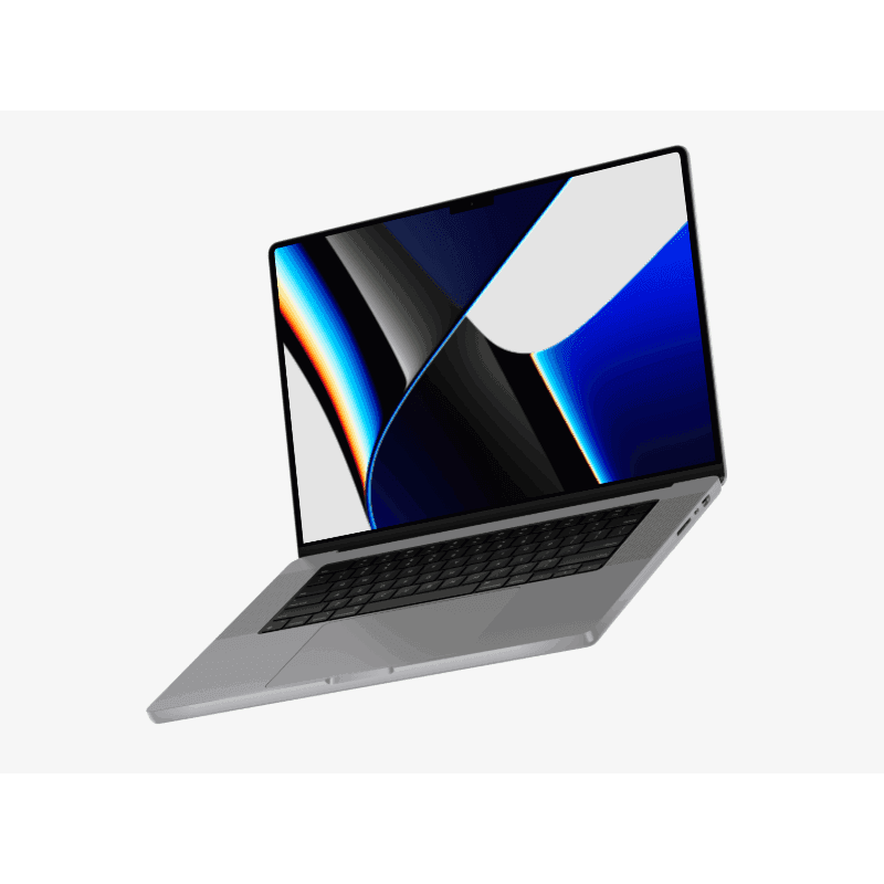 MacBook Pro 16 online mockup