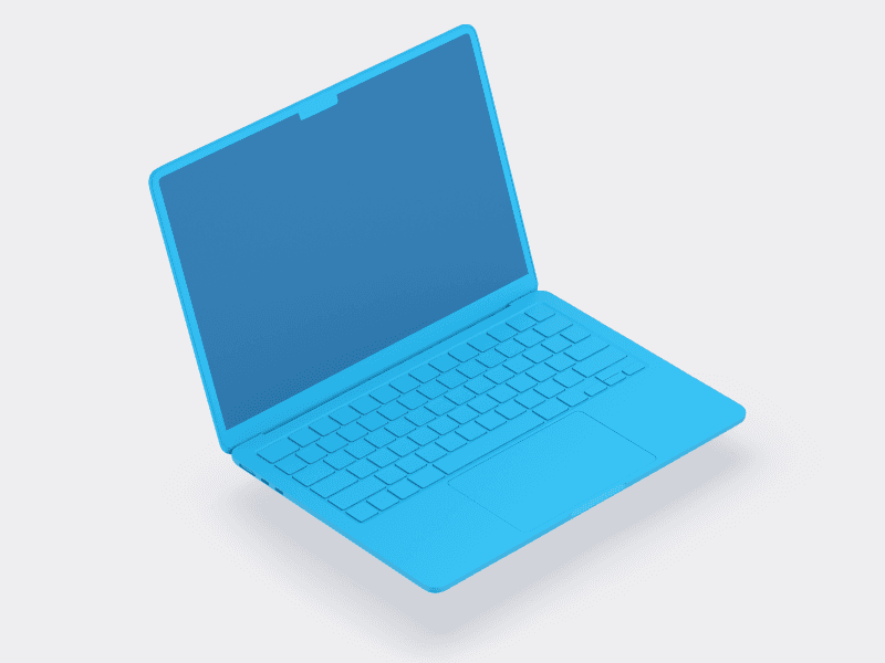 MacBook Air (2022) online mockup