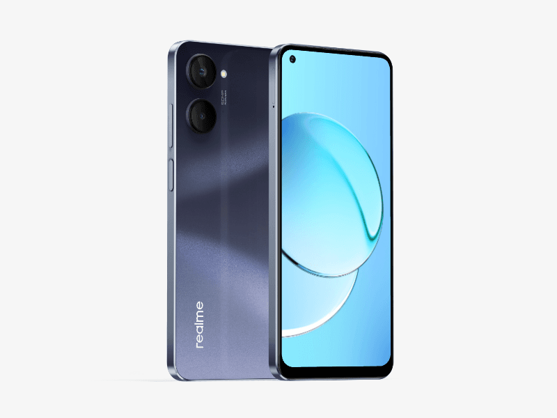 Realme 10 online mockup