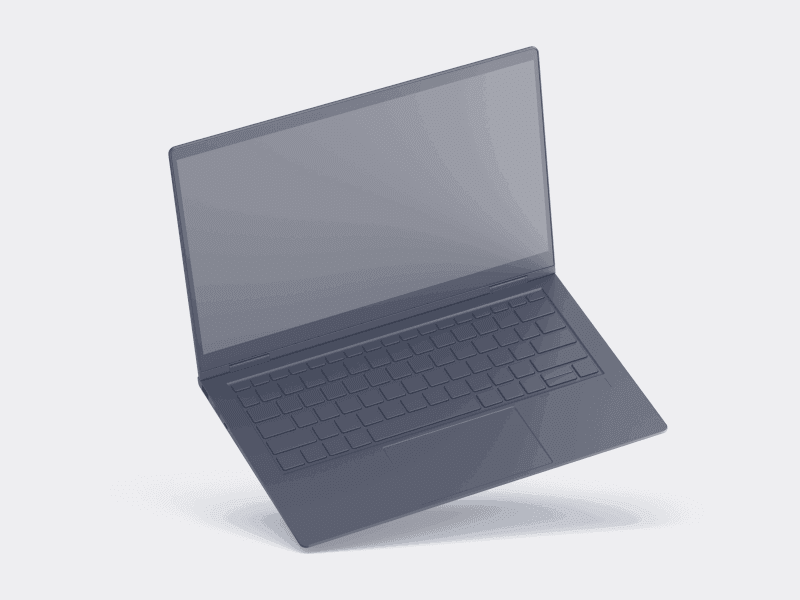 HP Elite Dragonfly online mockup