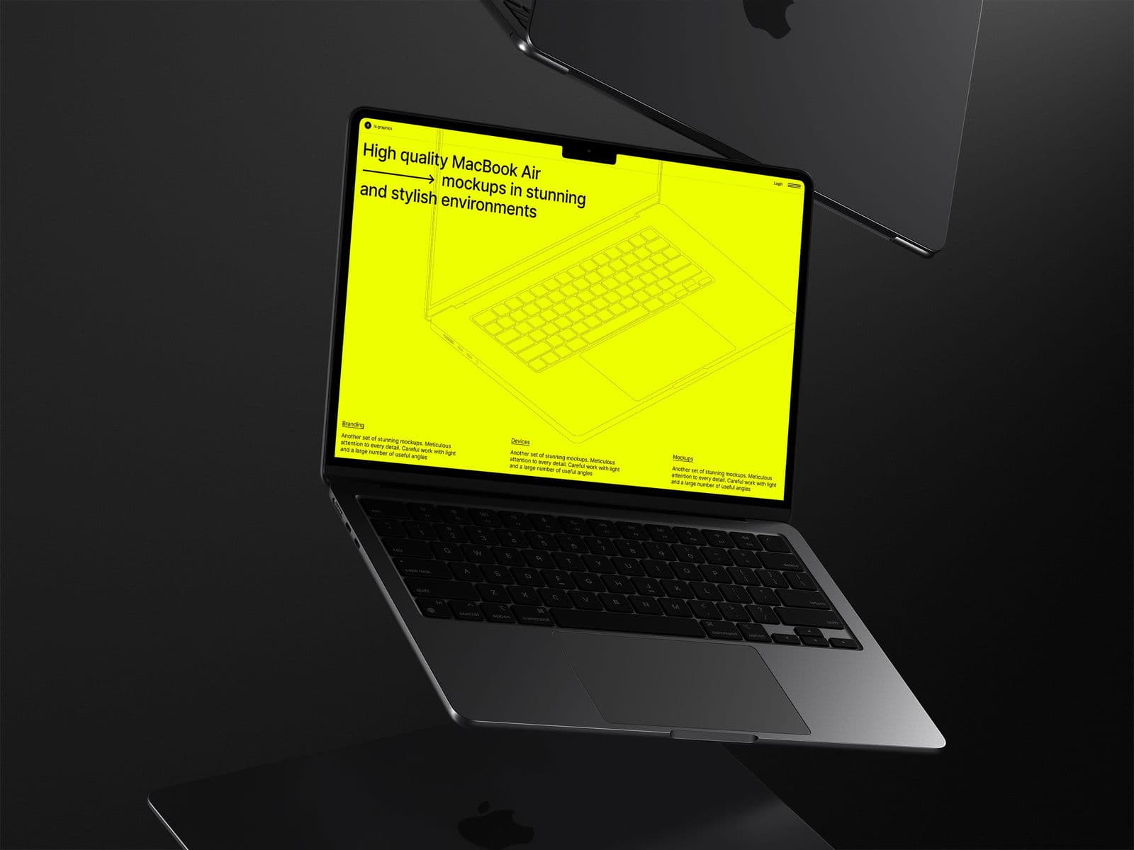 MacBook Air (2022) online mockup