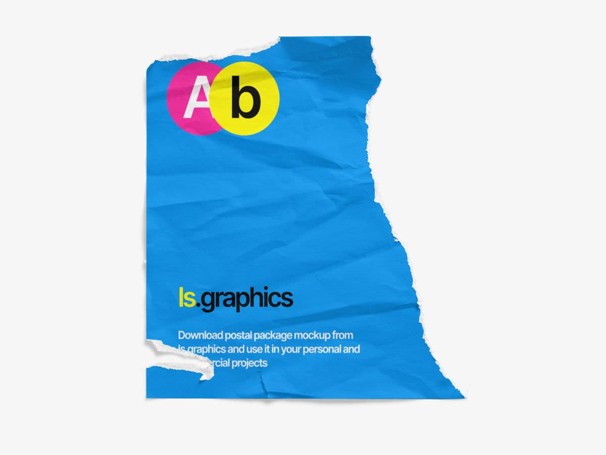 Torn Posters online mockup