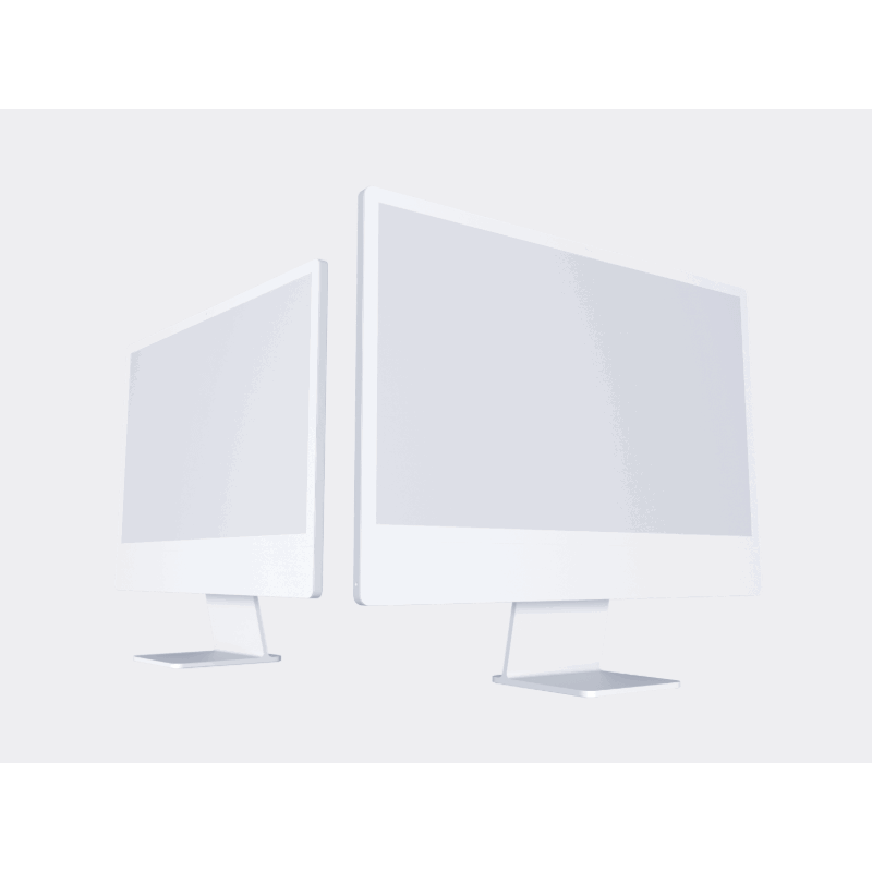 iMac 24 inch online mockup