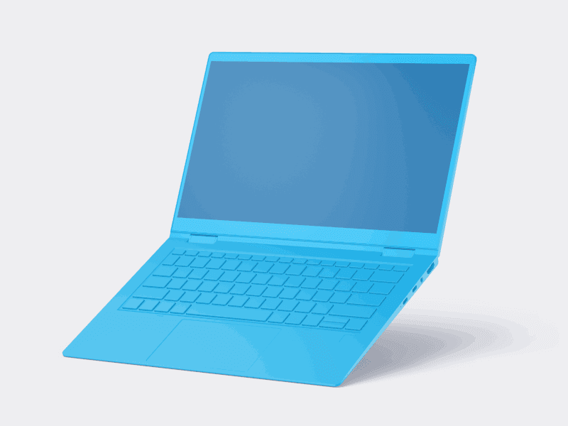 HP Elite Dragonfly online mockup