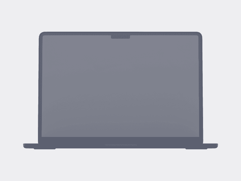MacBook Air (2022) online mockup
