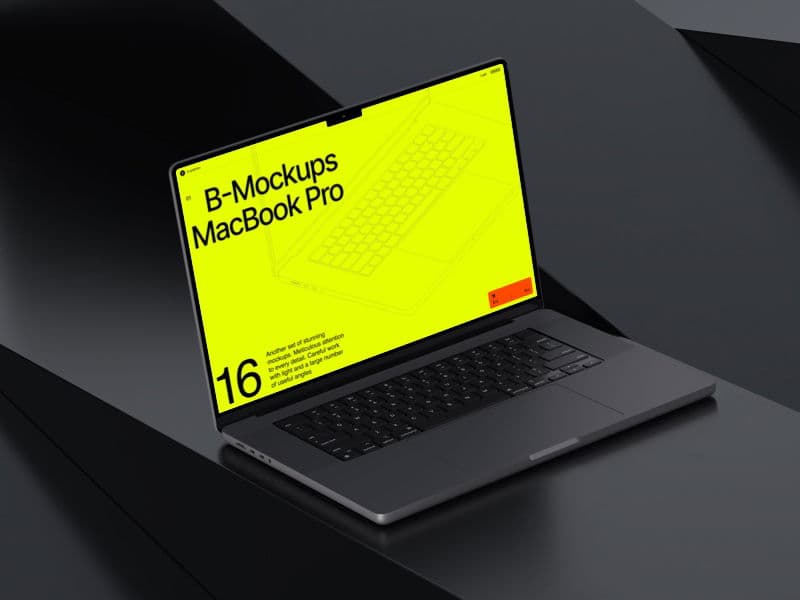 MacBook #09 online mockup