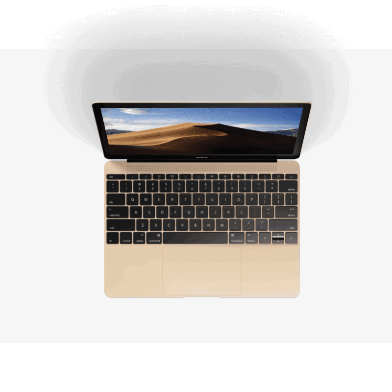 MacBook online mockup