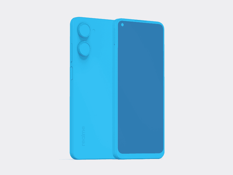 Realme 10 online mockup