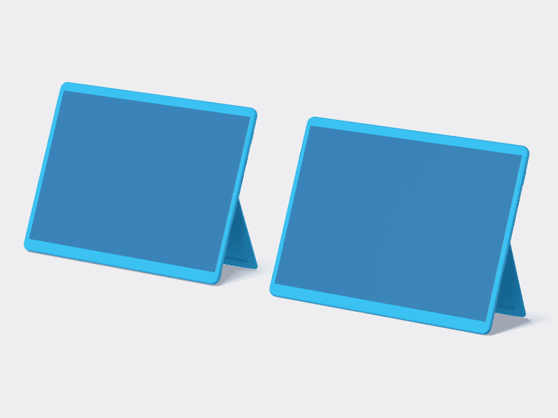 Surface Pro 8 online mockup