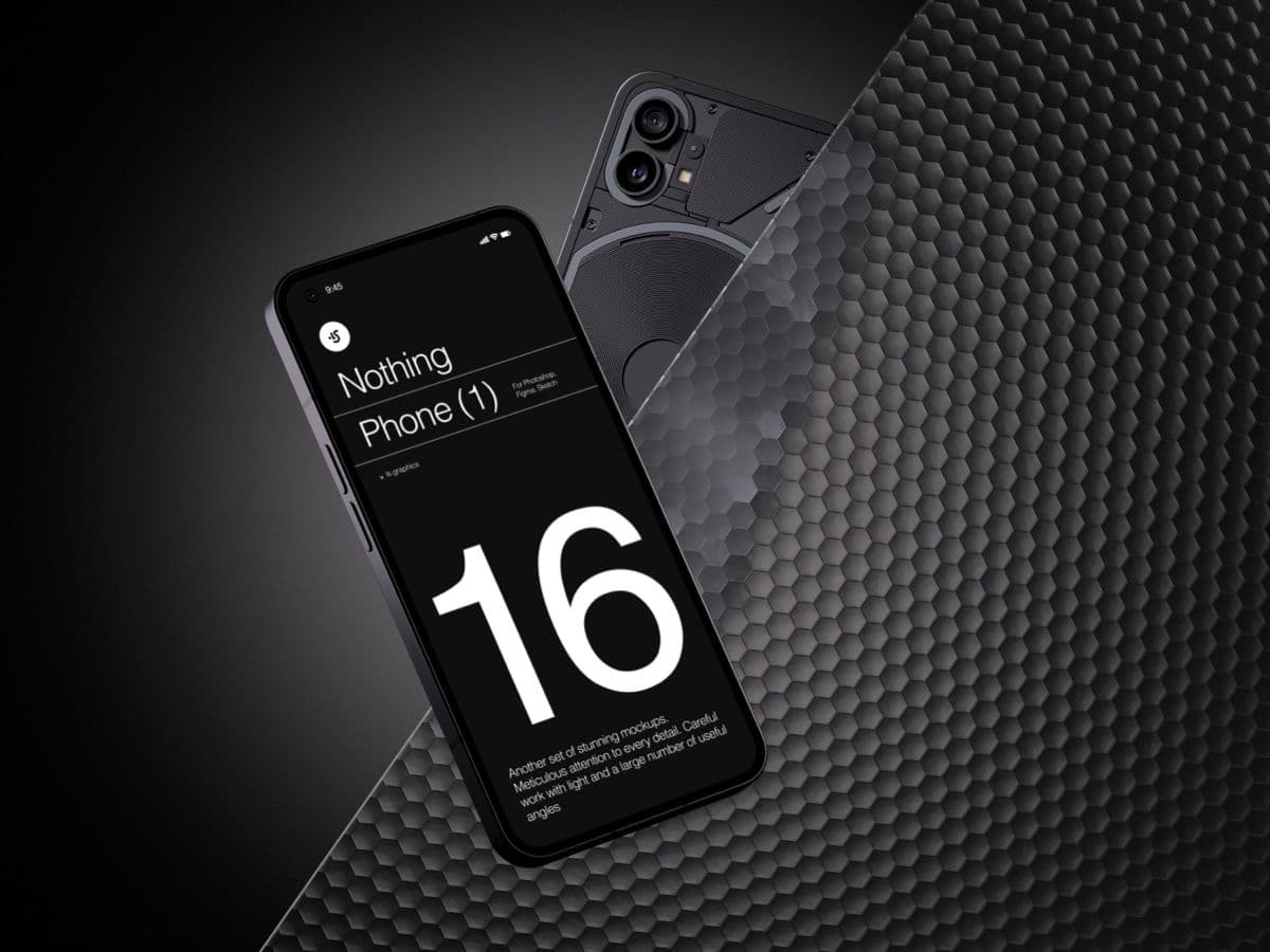 Nothing Phone 1 online mockup