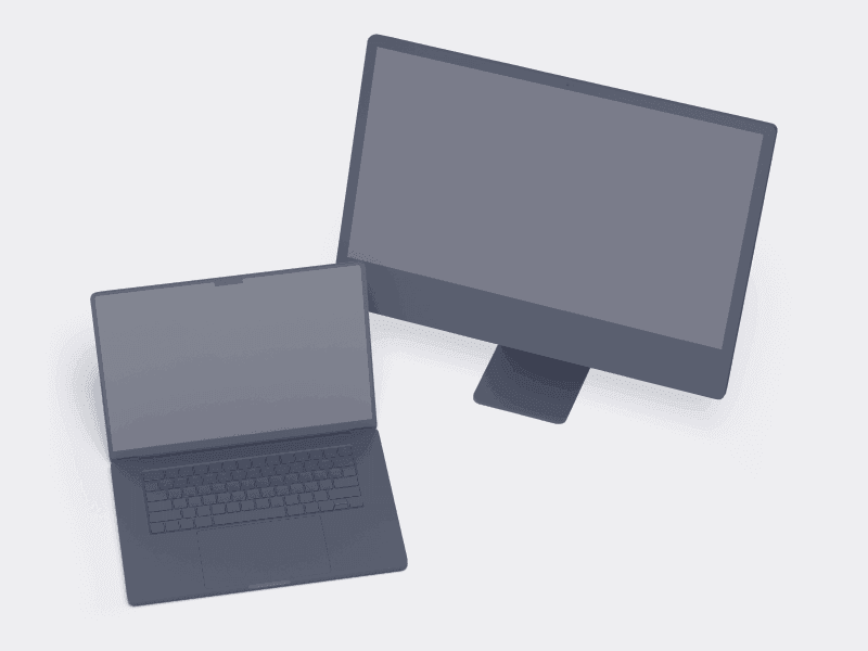 Apple Set online mockup