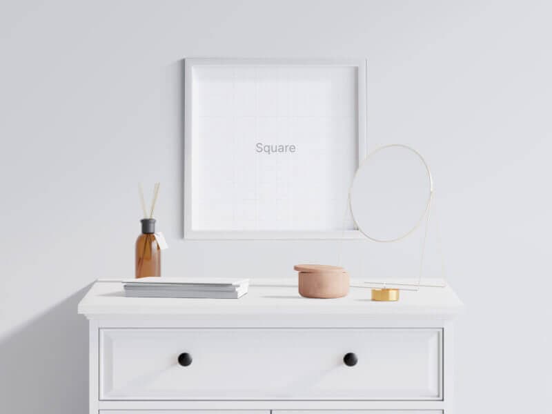 Frames online mockup