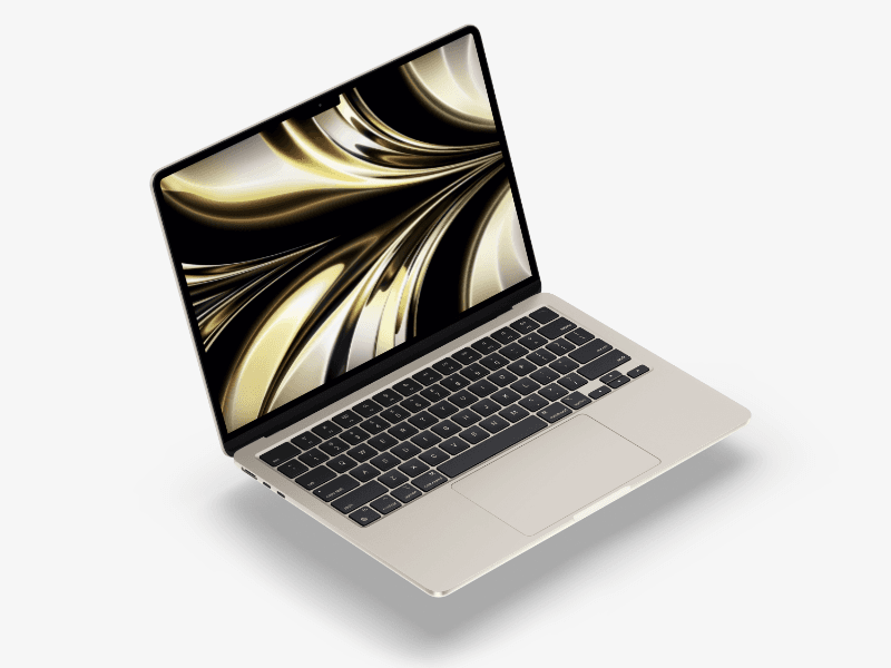 MacBook Air (2022) online mockup