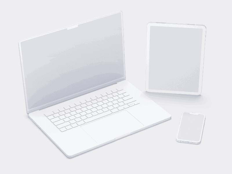 Apple Set online mockup