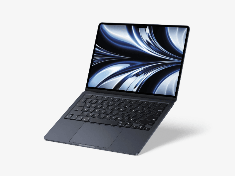 MacBook Air (2022) online mockup