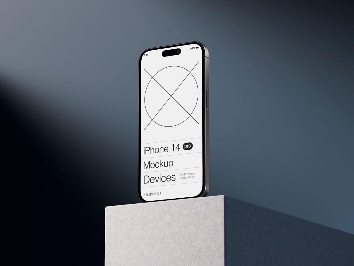 iPhone 14 Pro online mockup