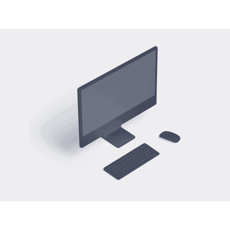 iMac 24 inch online mockup