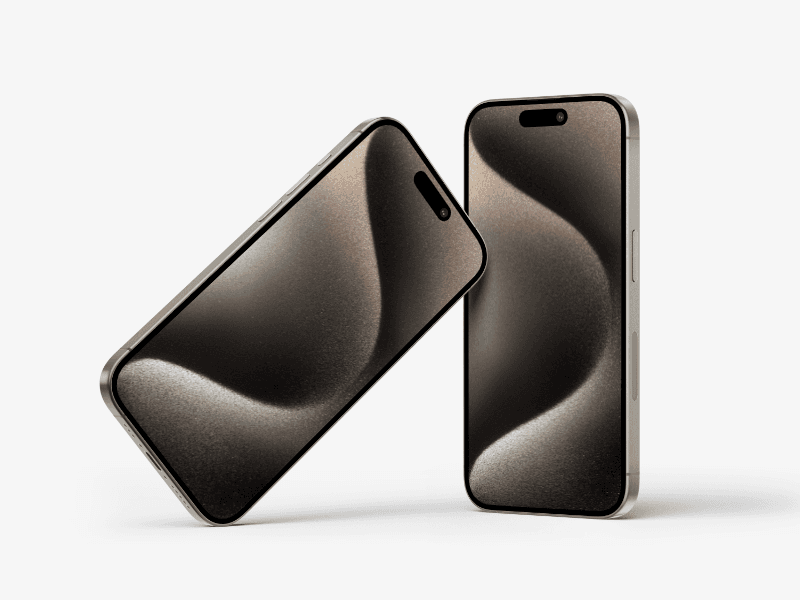 iPhone 15 Pro online mockup