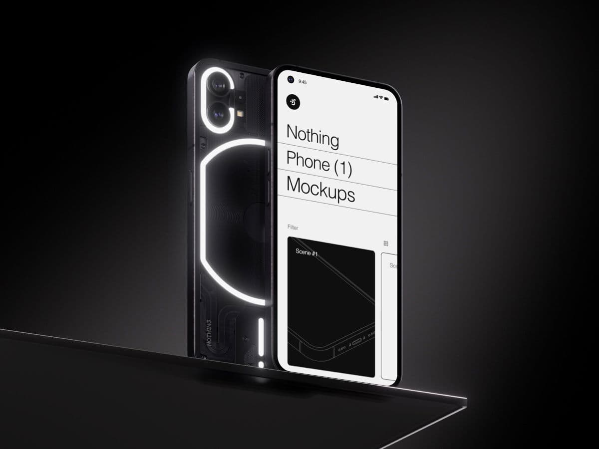 Nothing Phone 1 online mockup