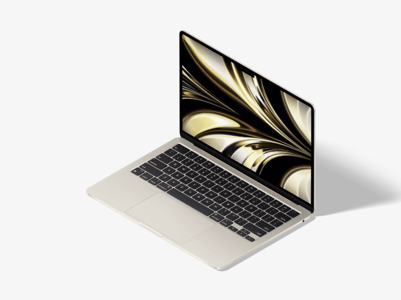 MacBook Air (2022) online mockup