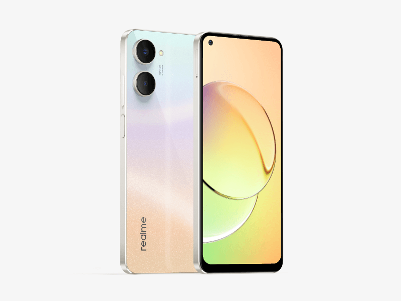 Realme 10 online mockup