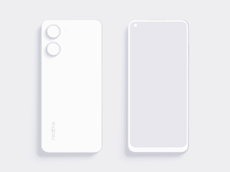 Realme 10 online mockup