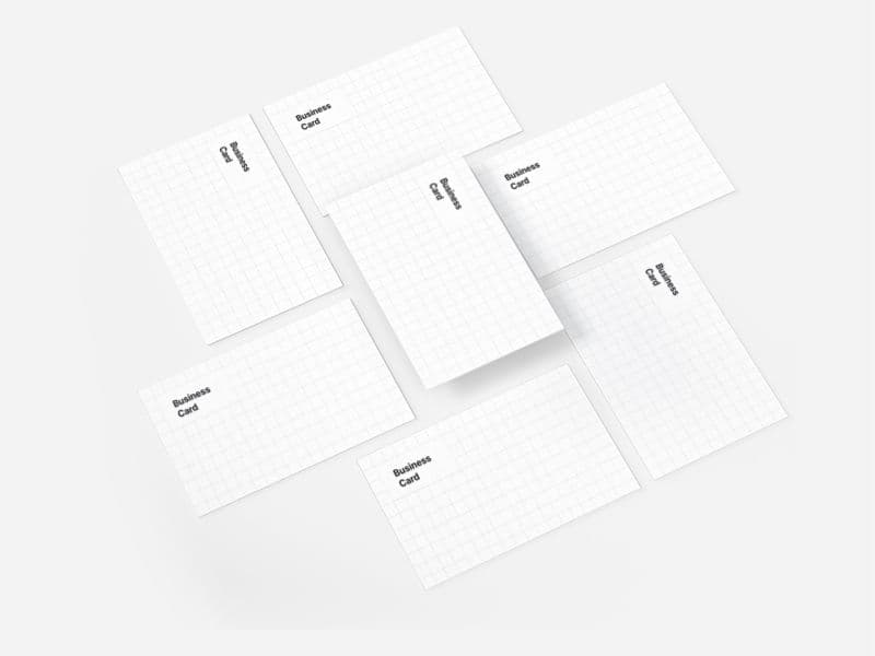 Business Cards online mockup