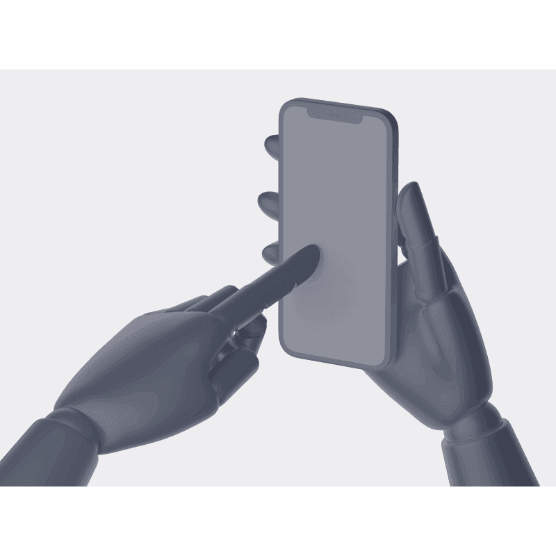 iPhone 12 Pro (Wooden Hands) online mockup