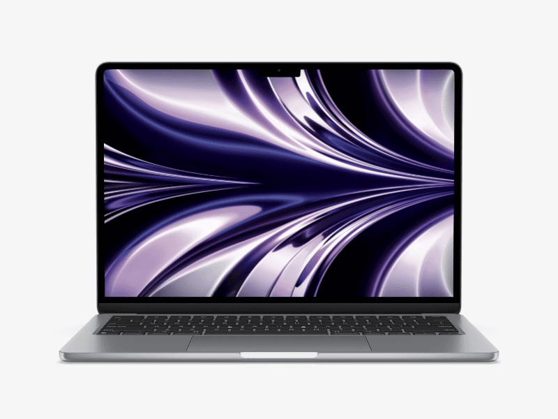 MacBook Air (2022) online mockup