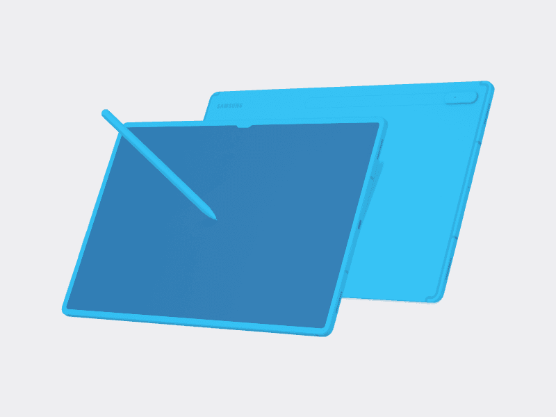 Galaxy Tab S8 Ultra online mockup