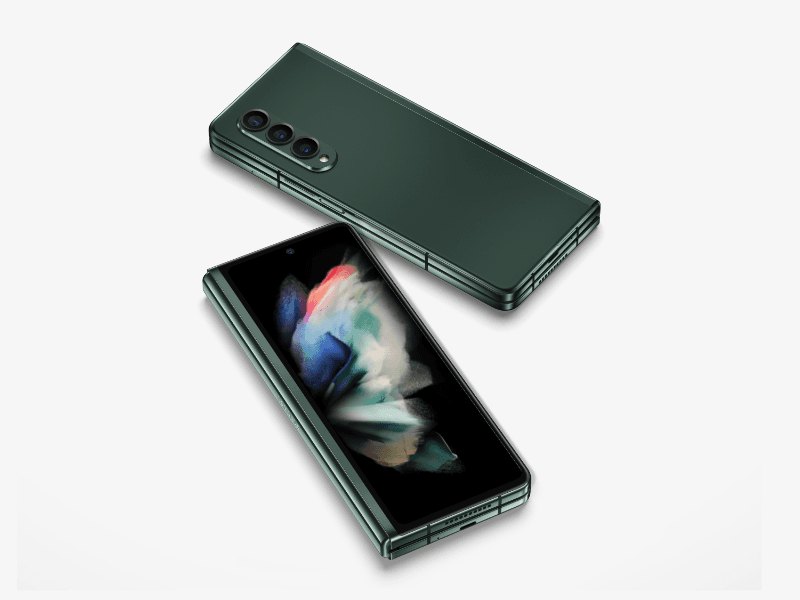 Samsung Galaxy Z Fold 3 online mockup