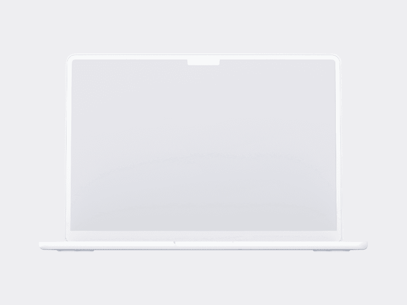 MacBook Air (2022) online mockup