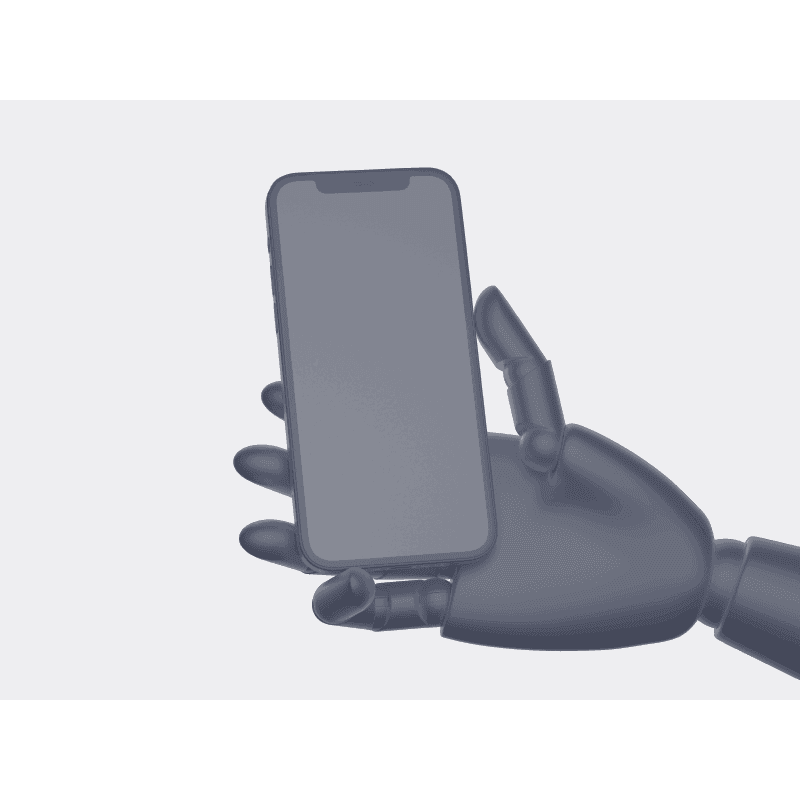 iPhone 12 Pro (Wooden Hands) online mockup