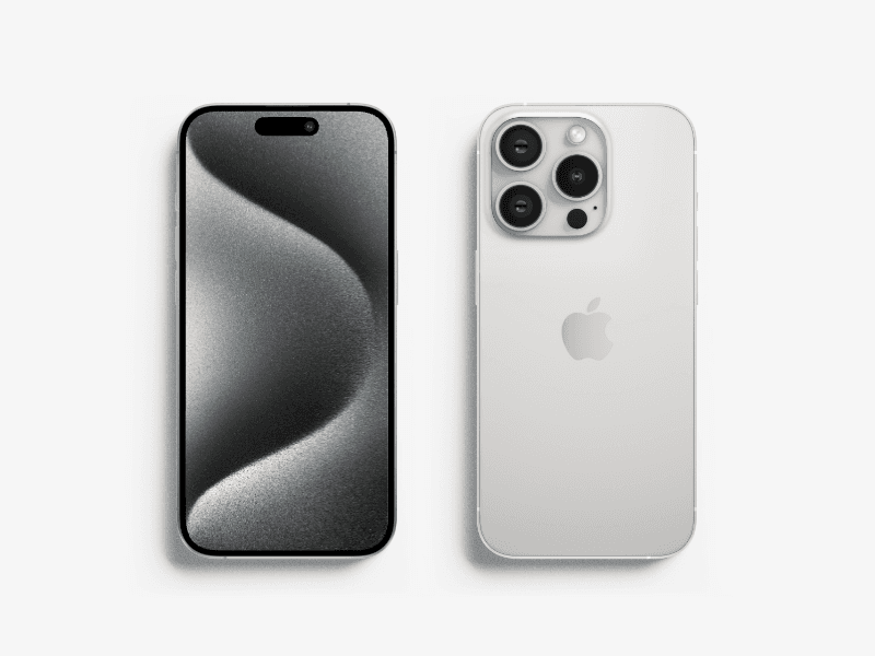 iPhone 15 Pro online mockup
