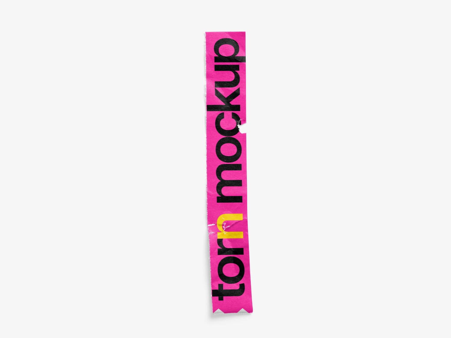 Torn Posters Textured online mockup