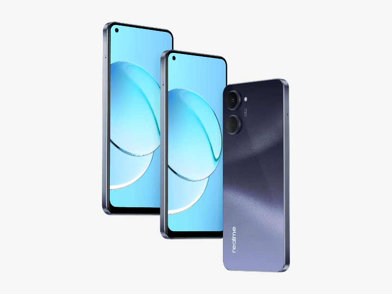 Realme 10 online mockup