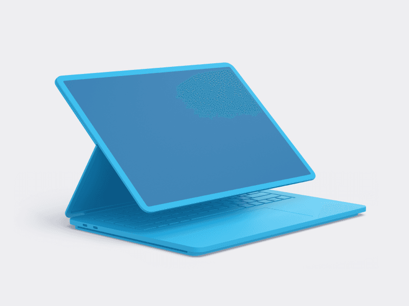 Surface Laptop Studio online mockup